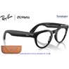 Ray-Ban Meta Headliner Matte Black / Clear (RW4013-601SSB)