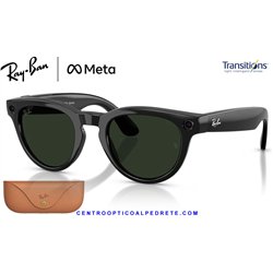 Ray-Ban Meta Headliner Matte Black / Clear (RW4013-601SSB)
