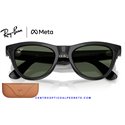 Ray-Ban Meta Skyler Black Shiny / G-15 Green (RW4014-601/71)