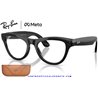 Ray-Ban Meta Skyler Black Shiny / Clear (RW4014-601/SB)