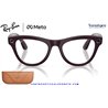 Ray-Ban Meta Skyler Mystic Violet / Clear-Amethyst Transitions (RW4014-6701CH)