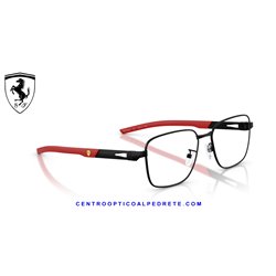 Ferrari Scuderia FZ7012D Matte Black Redondeada - Graduadas