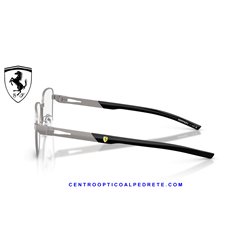 Ferrari Scuderia FZ7012D Matte Gunmetal Redondeada - Graduadas