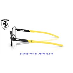 Ferrari Scuderia FZ7010 Matte Black Rectangular - Graduadas