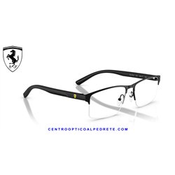Ferrari Scuderia FZ7015 Black Matte Redondeada - Graduadas