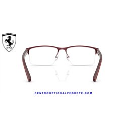 Ferrari Scuderia FZ7015 Red Bordeaux Redondeada - Graduadas