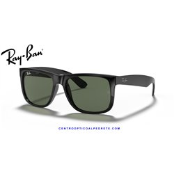 Ray-Ban Justin Black / Dark Green (RB4165 601/71)