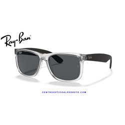 Ray-Ban Justin Transparent / Grey (RB4165 651287)