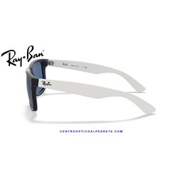 Ray-Ban Justin Transparent Blue / Dark Blue (RB4165 651180)
