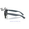 Ray-Ban Justin Rubber Blue / Gradient Grey (RB4165 681311)