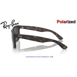 Ray-Ban Justin Havana / Dark Grey Polarised (RB4165 865/87)