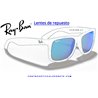 Ray-Ban Justin Lentes Blue Mirror (RB4165 622/55)