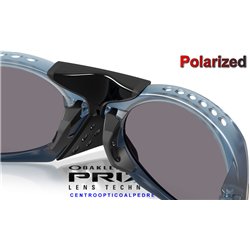Oakley Plantaris Abyss Transparent Matte / Prizm Grey Polarized (OO9437-09)