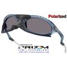Oakley Plantaris Abyss Transparent Matte / Prizm Grey Polarized (OO9437-09)