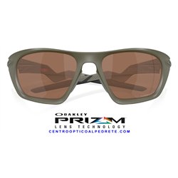 Oakley Lateralis Musgo mate / Prizm Tungsten Polarized (OO9431-11)