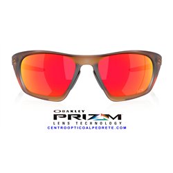 Oakley Lateralis Ámbar oscuro mate / Prizm Ruby (OO9431-16)