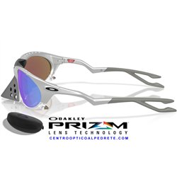 Oakley Plantaris X-Silver / Prizm Sapphire (OO9437-13)