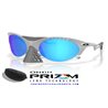 Oakley Plantaris X-Silver / Prizm Sapphire (OO9437-13)