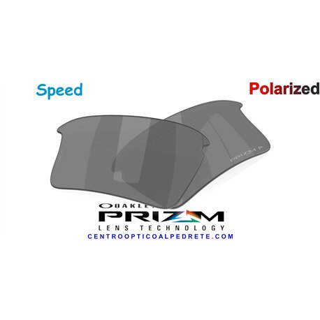Oakley Bisphaera Speed Replacement Lens Prizm Black Polarized (OO9534LS-09)