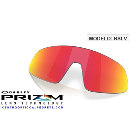 Oakley RSLV Replacement Lens Prizm Ruby (AOO9484DLS-05)