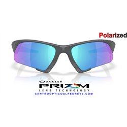 Oakley Suture Jacket Grey / Prizm Sapphire Polarized (OO9532-02)