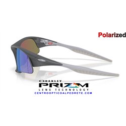 Oakley Suture Jacket Grey / Prizm Sapphire Polarized (OO9532-02)