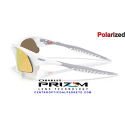 Oakley Suture Jacket White / Prizm 24K Polarized (OO9532-03)