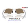 Oakley Suture Jacket White / Prizm 24K Polarized (OO9532-03)