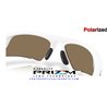 Oakley Suture Jacket White / Prizm 24K Polarized (OO9532-03)