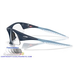 Oakley Suture Jacket Blue / Clear to Black Iridium Photochromic (OO9532-09)