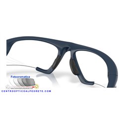 Oakley Suture Jacket Blue / Clear to Black Iridium Photochromic (OO9532-09)