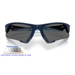Oakley Suture Jacket Blue / Clear to Black Iridium Photochromic (OO9532-09)