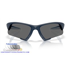 Oakley Suture Jacket Blue / Clear to Black Iridium Photochromic (OO9532-09)
