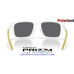 Oakley Holbrook Matte Clear / Prizm Black Polarized (OO9102-AP)