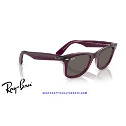 Ray-Ban Wayfarer Violet / Dark Grey (RB2140 1447B1)