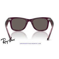 Ray-Ban Wayfarer Violet / Dark Grey (RB2140 1447B1)