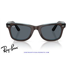 Ray-Ban Wayfarer Brown / Blue (RB2140 1446R5)