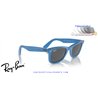 Ray-Ban Wayfarer Blue / Dark Grey (RB2140 1409B1)