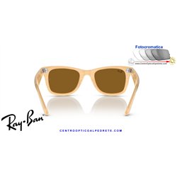 Ray-Ban Wayfarer Brown / Brown (RB2140 140833)
