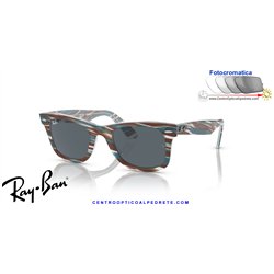 Ray-Ban Wayfarer Blue / Blue (RB2140 1407R5)