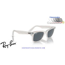 Ray-Ban Wayfarer Blue / Blue (RB2140 1407R5)