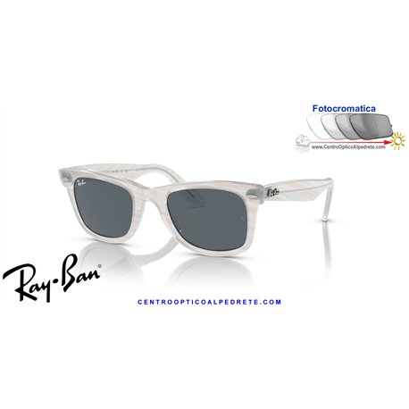 Ray-Ban Wayfarer Blue / Blue (RB2140 1407R5)