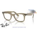 Ray-Ban Wayfarer Grey / Clear/Blue (RB2140 1387GG)