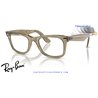 Ray-Ban Wayfarer Grey / Clear/Blue (RB2140 1387GG)