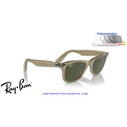 Ray-Ban Wayfarer Grey / Green (RB2140 138731)