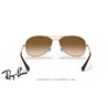Ray-Ban Cockpit Gold / Light Brown Gradient (RB3362 001/51)