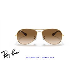 Ray-Ban Cockpit Gold / Light Brown Gradient (RB3362 001/51)