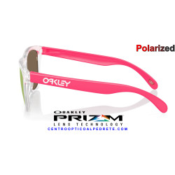 Oakley Frogskins Clear Prizm Rose Gold Polarized | Gafas de Sol Originales