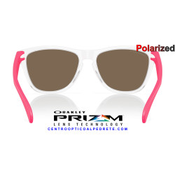 Oakley Frogskins Clear Prizm Rose Gold Polarized | Gafas de Sol Originales