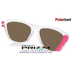 Oakley Frogskins Clear Prizm Rose Gold Polarized | Gafas de Sol Originales